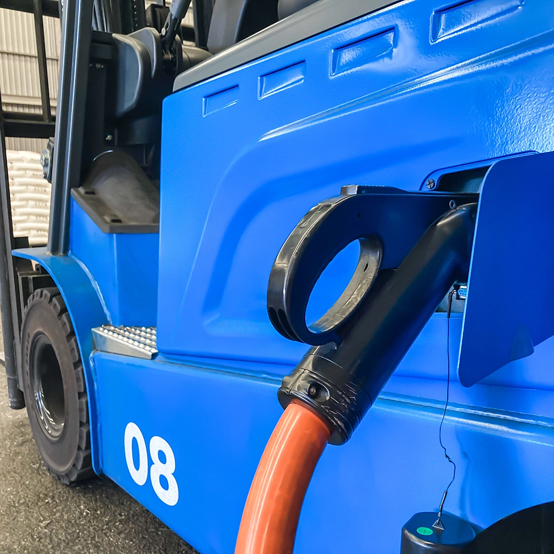 Forklift Truck Charging